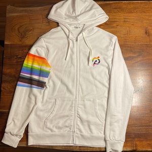 Peloton Pride Lead With Love Hoodie (medium)